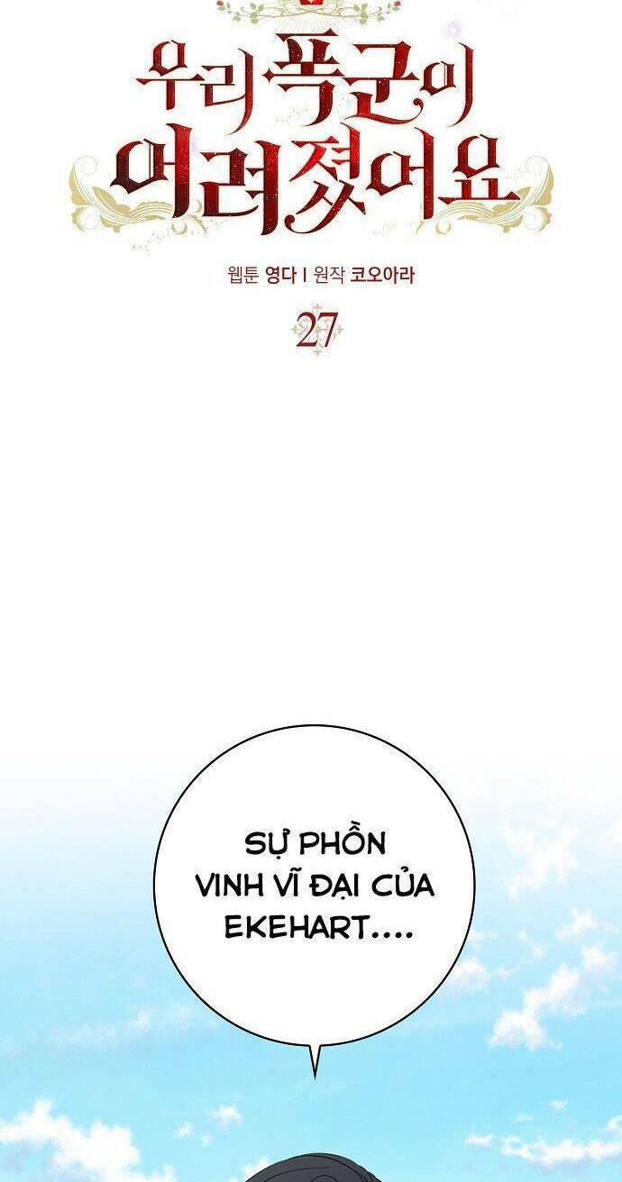 Vị Bạo Chúa Của Tôi Sao Lại Hóa Trẻ Rồi Chương 27 Ảnh 8