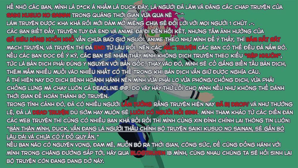 Saiki Kusuo No Sainan Chương 84 Ảnh 20