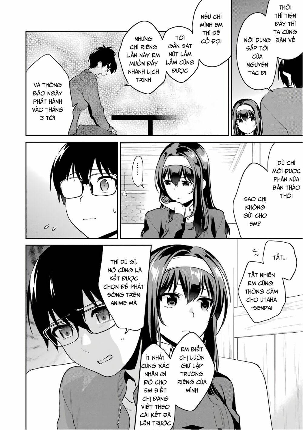 Saenai Kanojo No Sodatekata - Koisuru Metronome Chương 47 Ảnh 16
