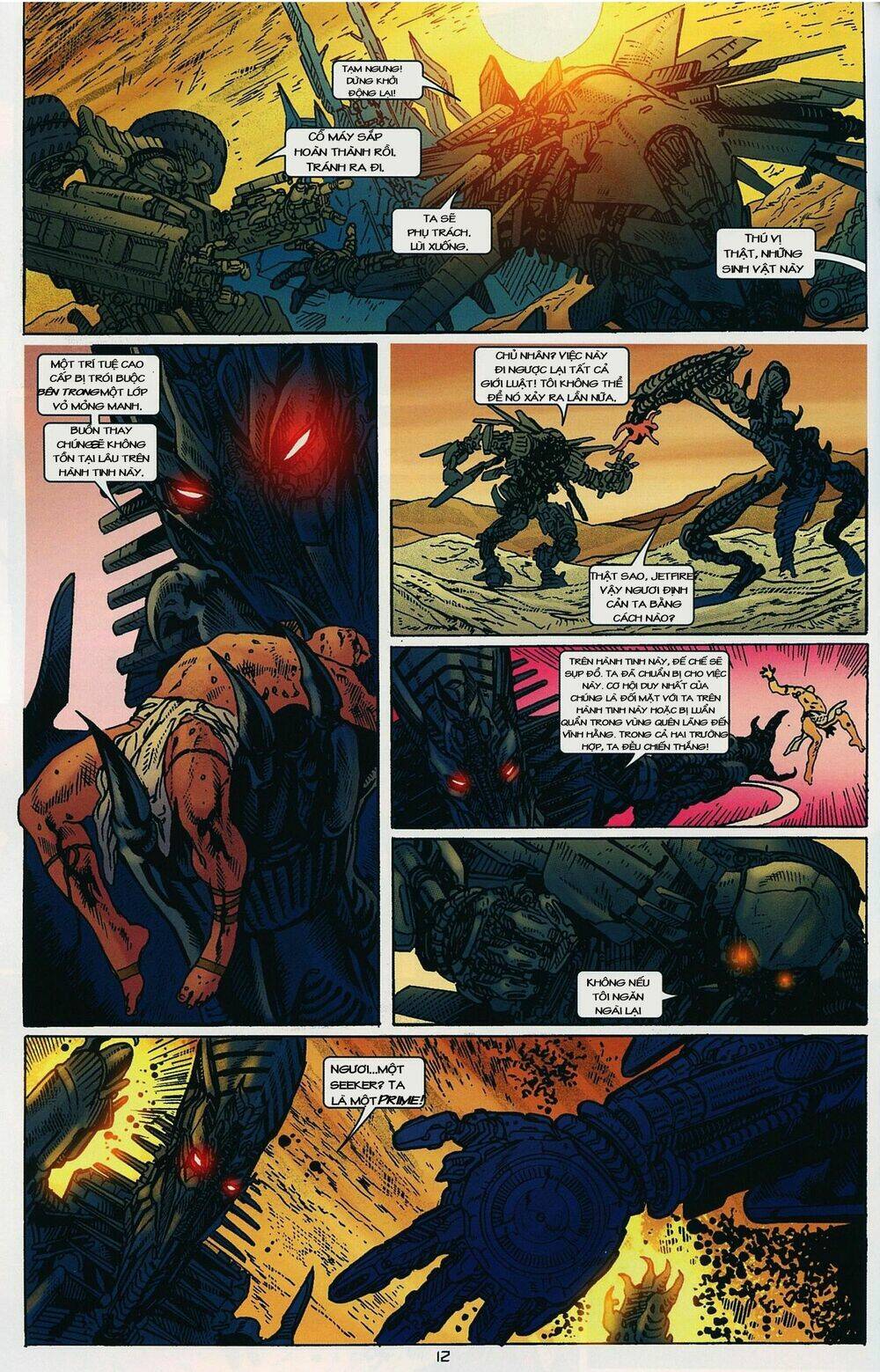 Transformer Film Comic Series Chương 2 Ảnh 15