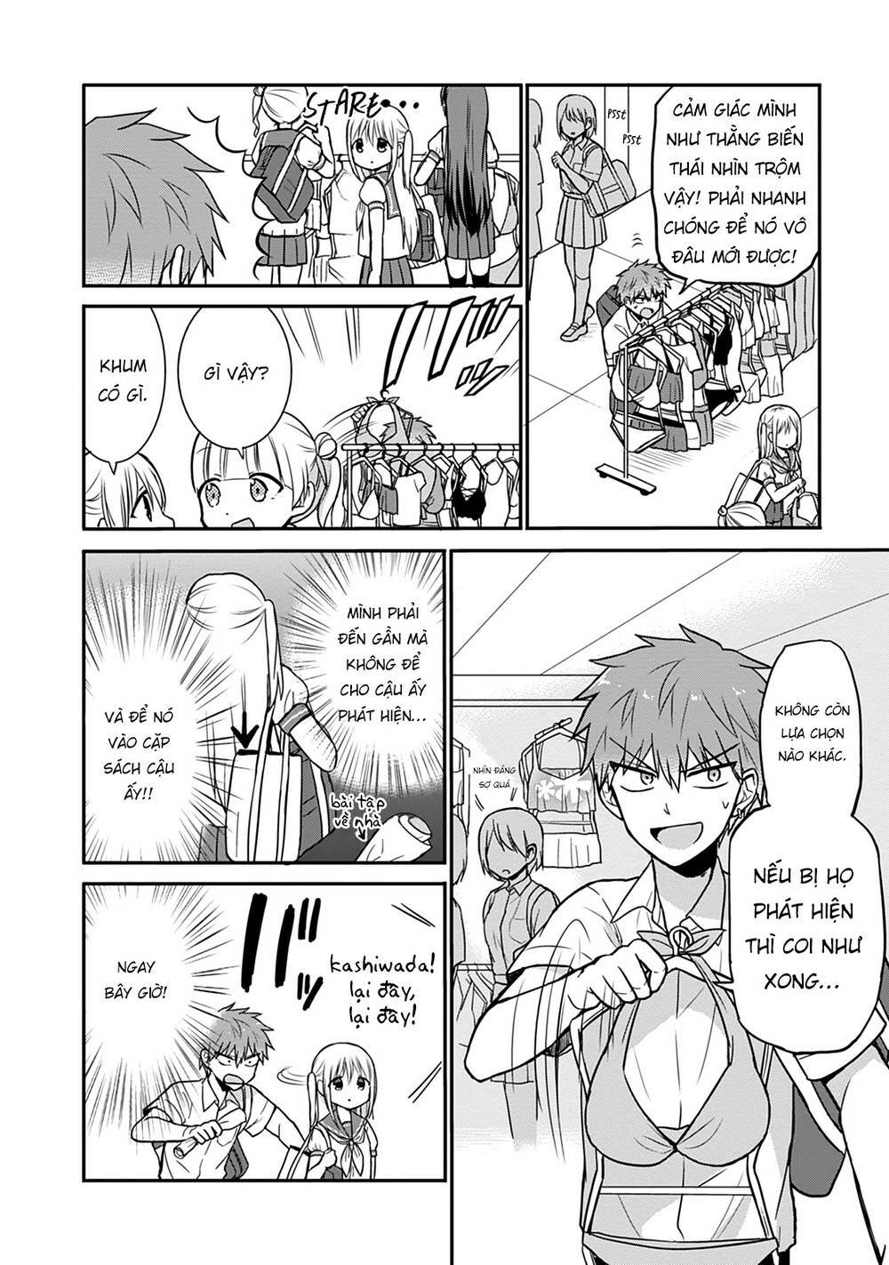 Kao Ni Denai Kashiwada-San To Kao Ni Deru Oota-Kun Chương 33 Ảnh 9