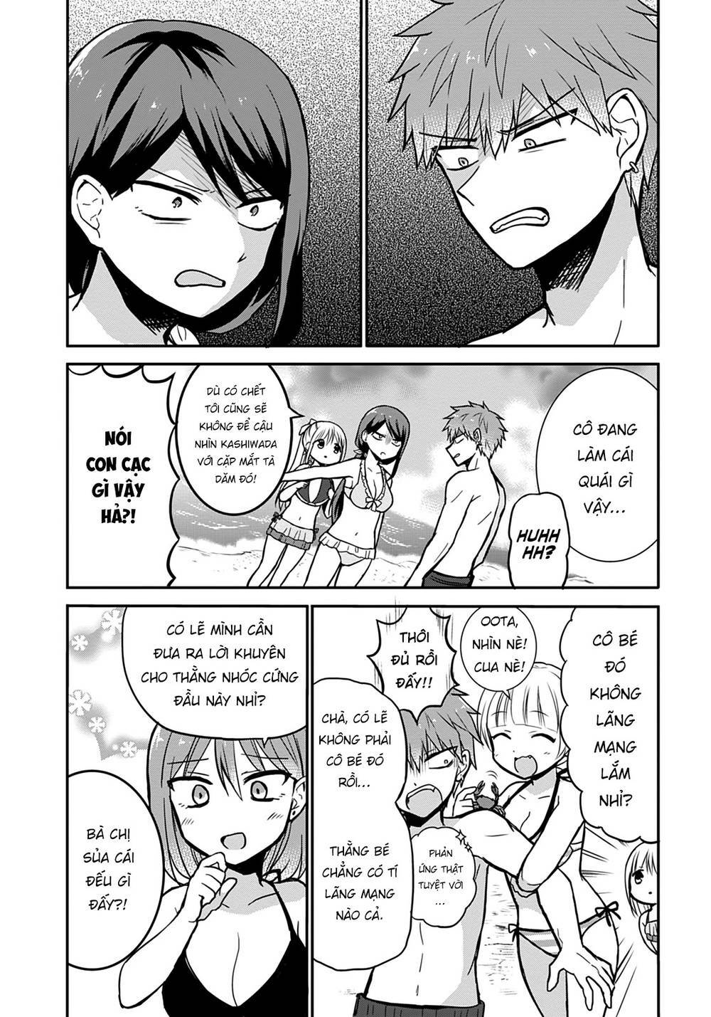 Kao Ni Denai Kashiwada-San To Kao Ni Deru Oota-Kun Chương 34 Ảnh 10
