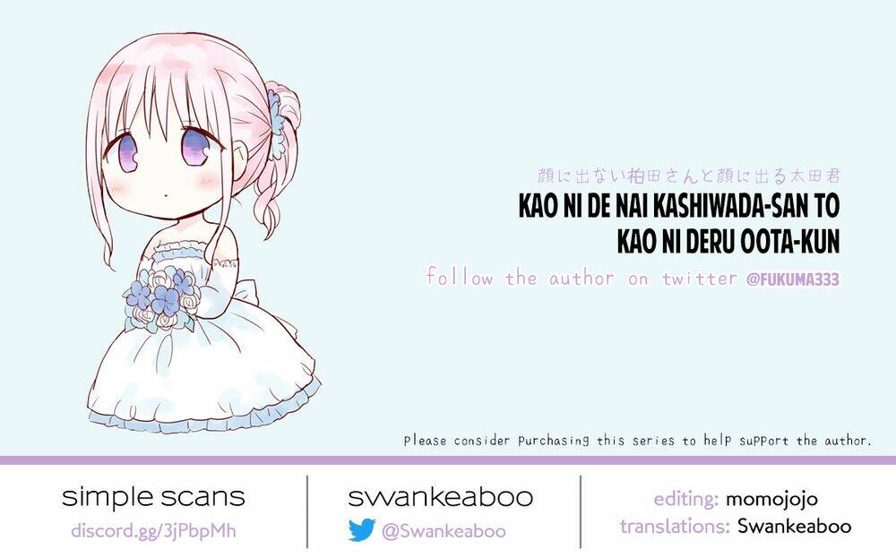 Kao Ni Denai Kashiwada-San To Kao Ni Deru Oota-Kun Chương 27 Ảnh 17
