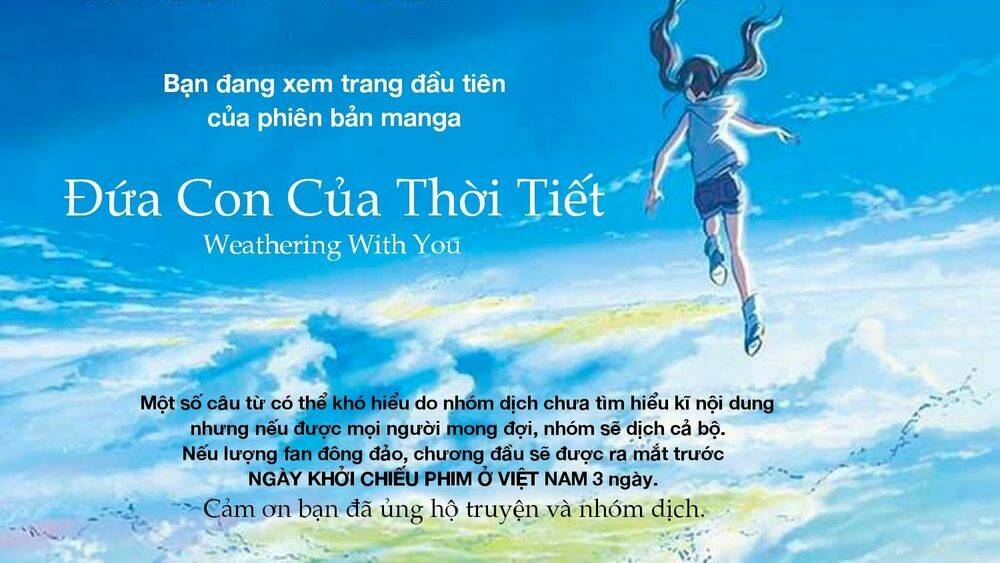 Tenki No Ko Chương 0 Ảnh 8