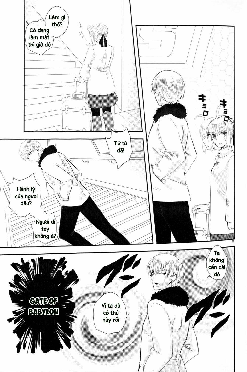 Fate Doujinshi - St. Germain Des Pres France Trip Chương 1 Ảnh 11
