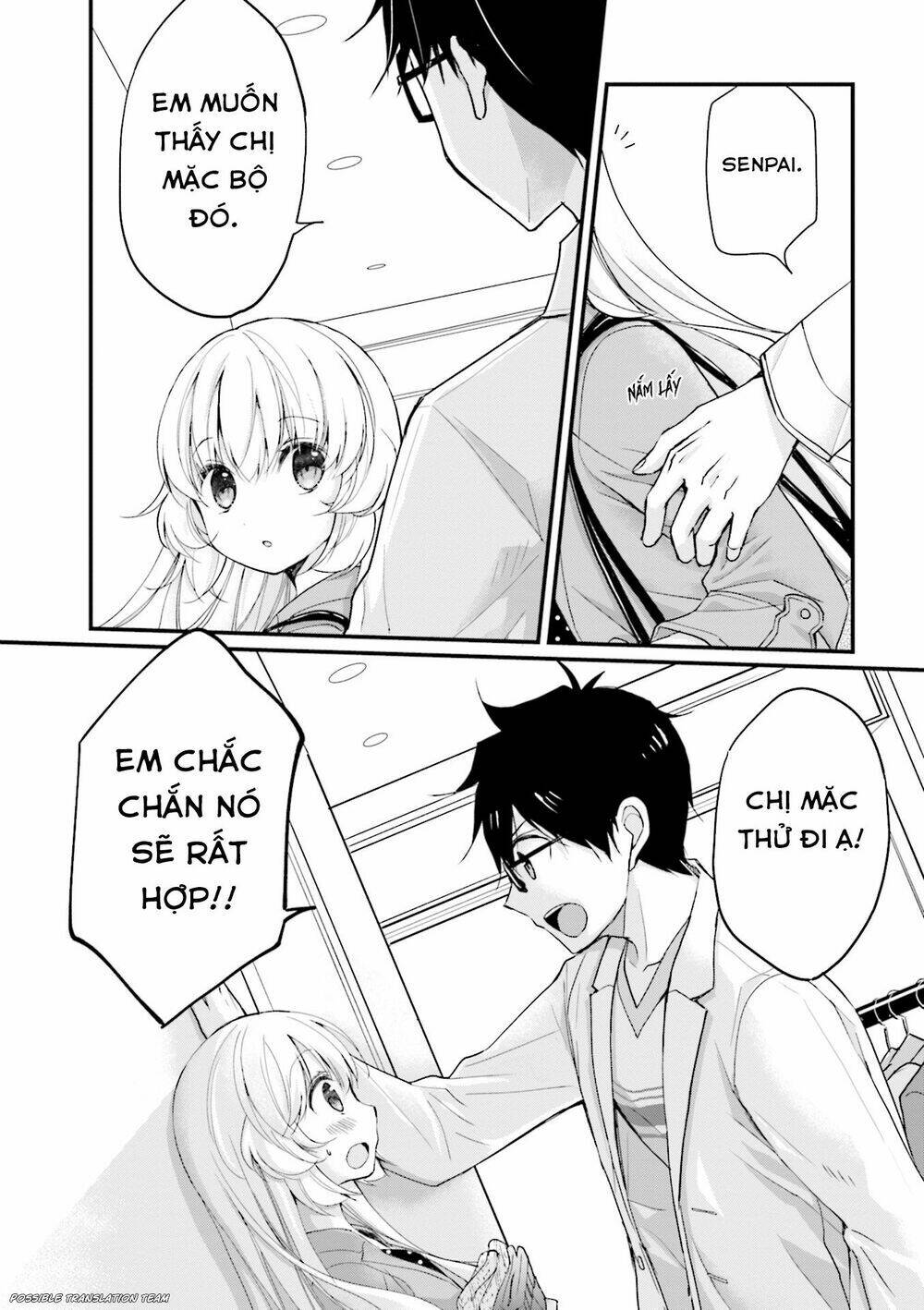 Senpai Kiêm Bạn Gái Nhỏ Nhắn Của Tôi Rất Dễ Thương Chương 2 Ảnh 11