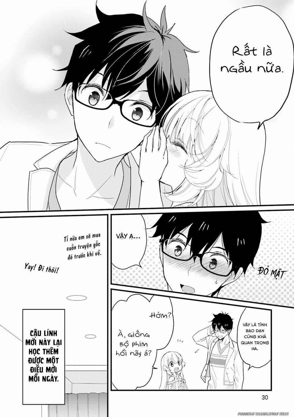 Senpai Kiêm Bạn Gái Nhỏ Nhắn Của Tôi Rất Dễ Thương Chương 2 Ảnh 15