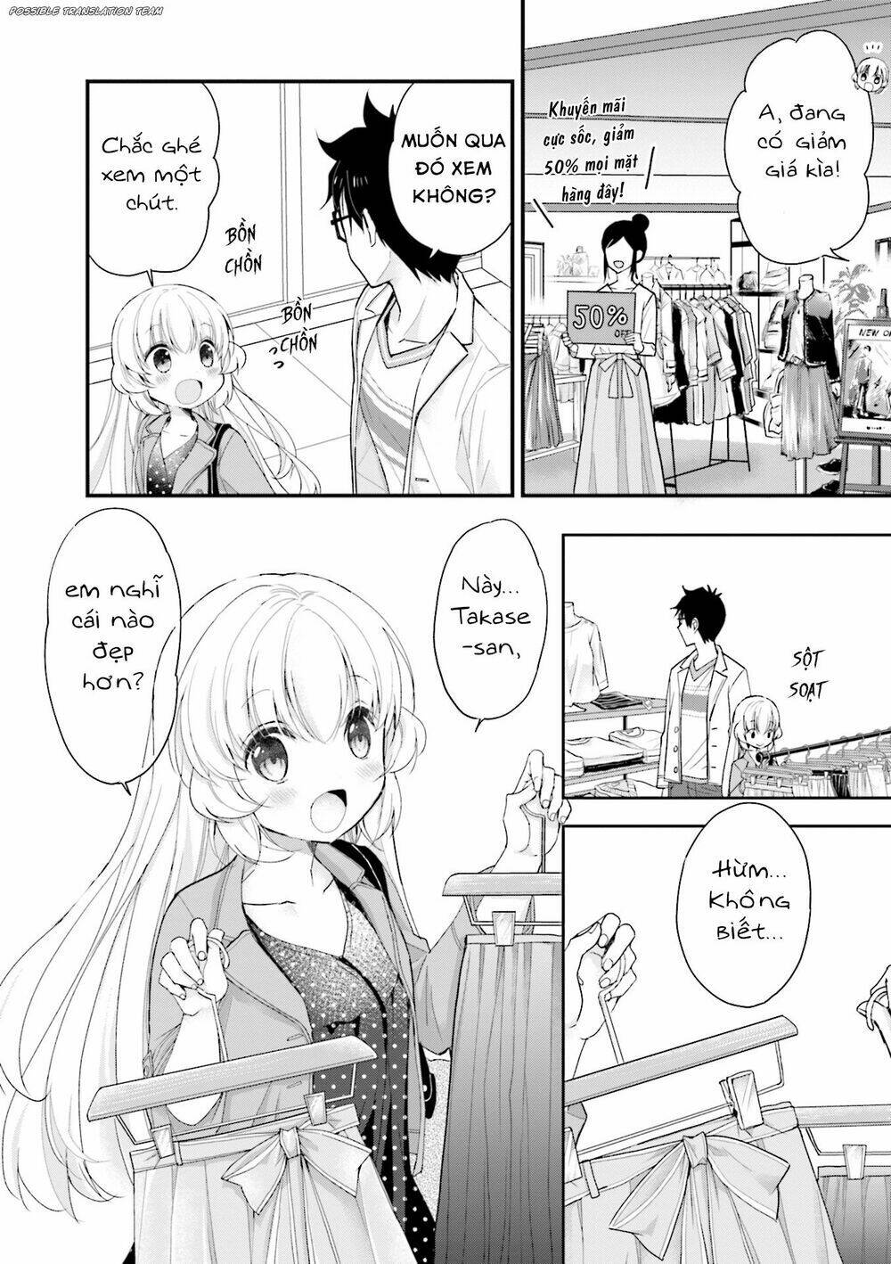 Senpai Kiêm Bạn Gái Nhỏ Nhắn Của Tôi Rất Dễ Thương Chương 2 Ảnh 7