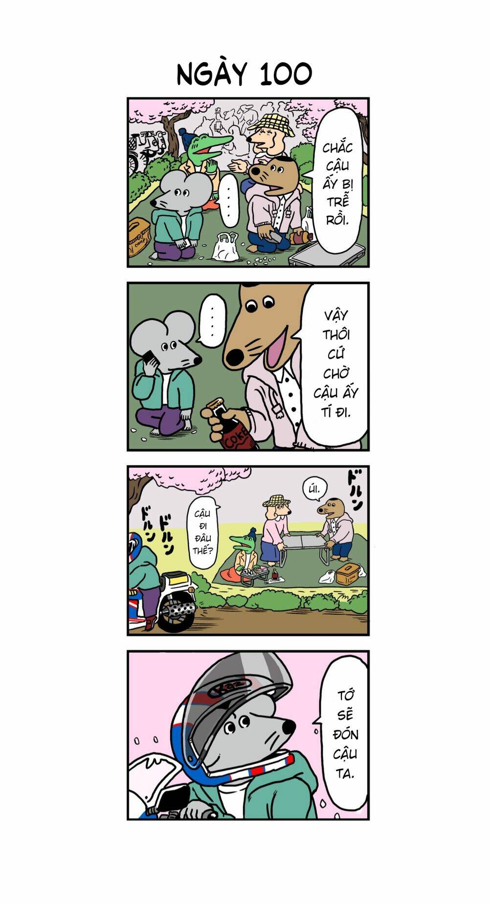 100 Nichigo Ni Shinu Wani Chương 100 Ảnh 3