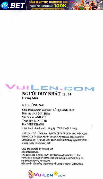 Người Duy Nhất Chương 112 Ảnh 22