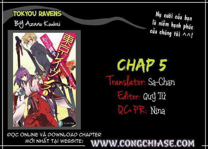 Tokyo Ravens Chương 5 Ảnh 45