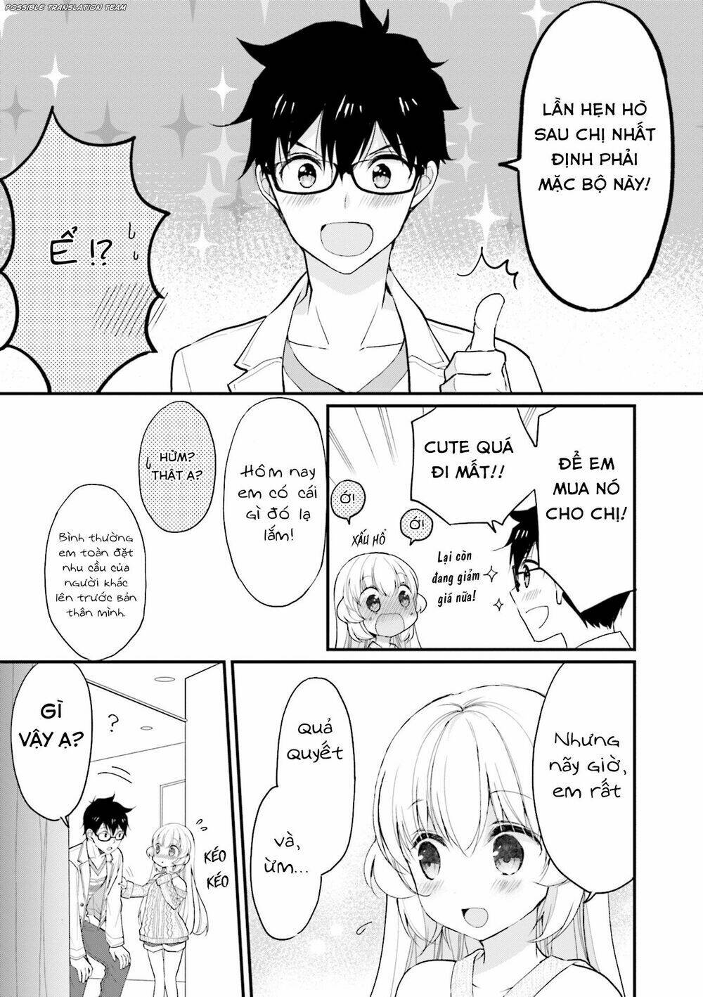Senpai Kiêm Bạn Gái Nhỏ Nhắn Của Tôi Rất Dễ Thương Chương 2 Ảnh 14