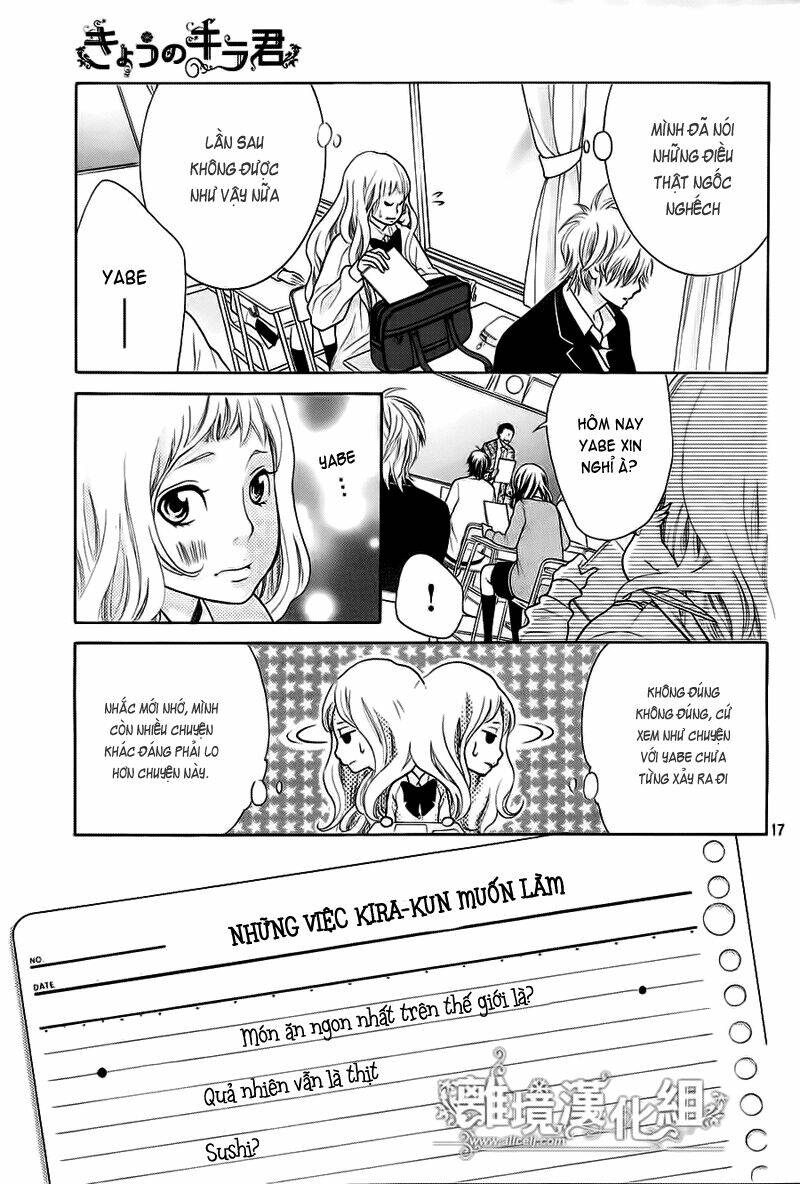 Kyou No Kira-Kun Chương 11 Ảnh 19