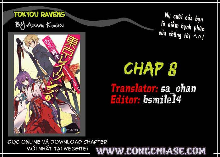 Tokyo Ravens Chương 8 Ảnh 36