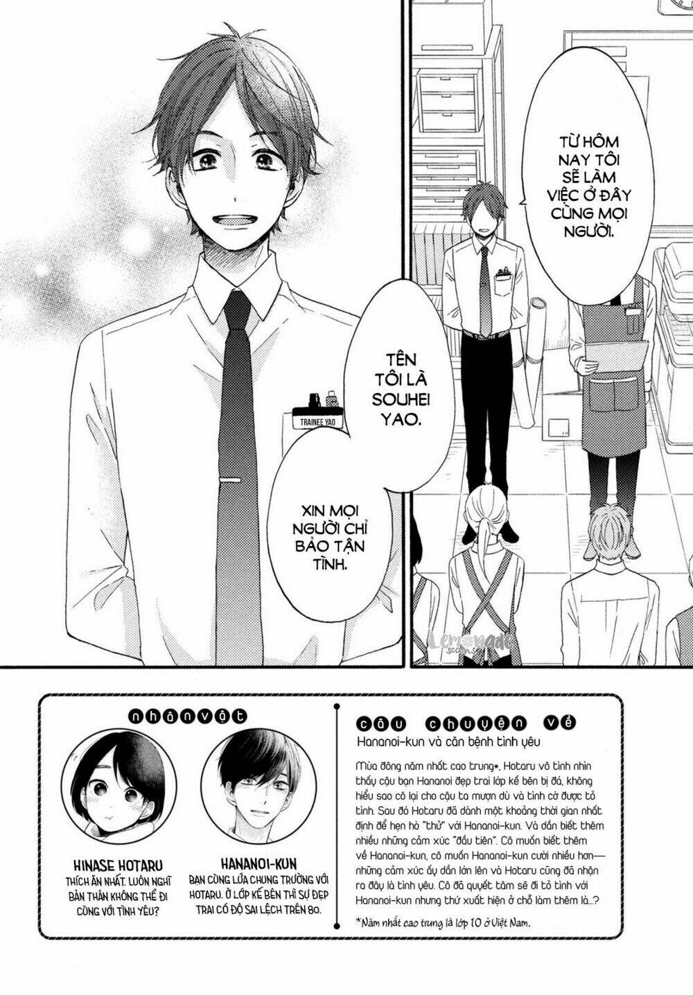 Hananoi-Kun Và Căn Bệnh Tình Yêu Chương 10 Ảnh 6
