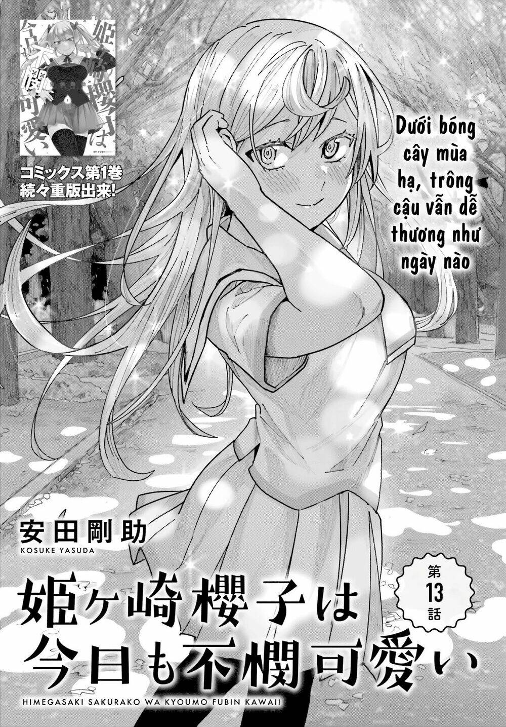 Himegasaki Sakurako Wa Kyoumo Fubin Kawaii! Chương 13 Ảnh 3