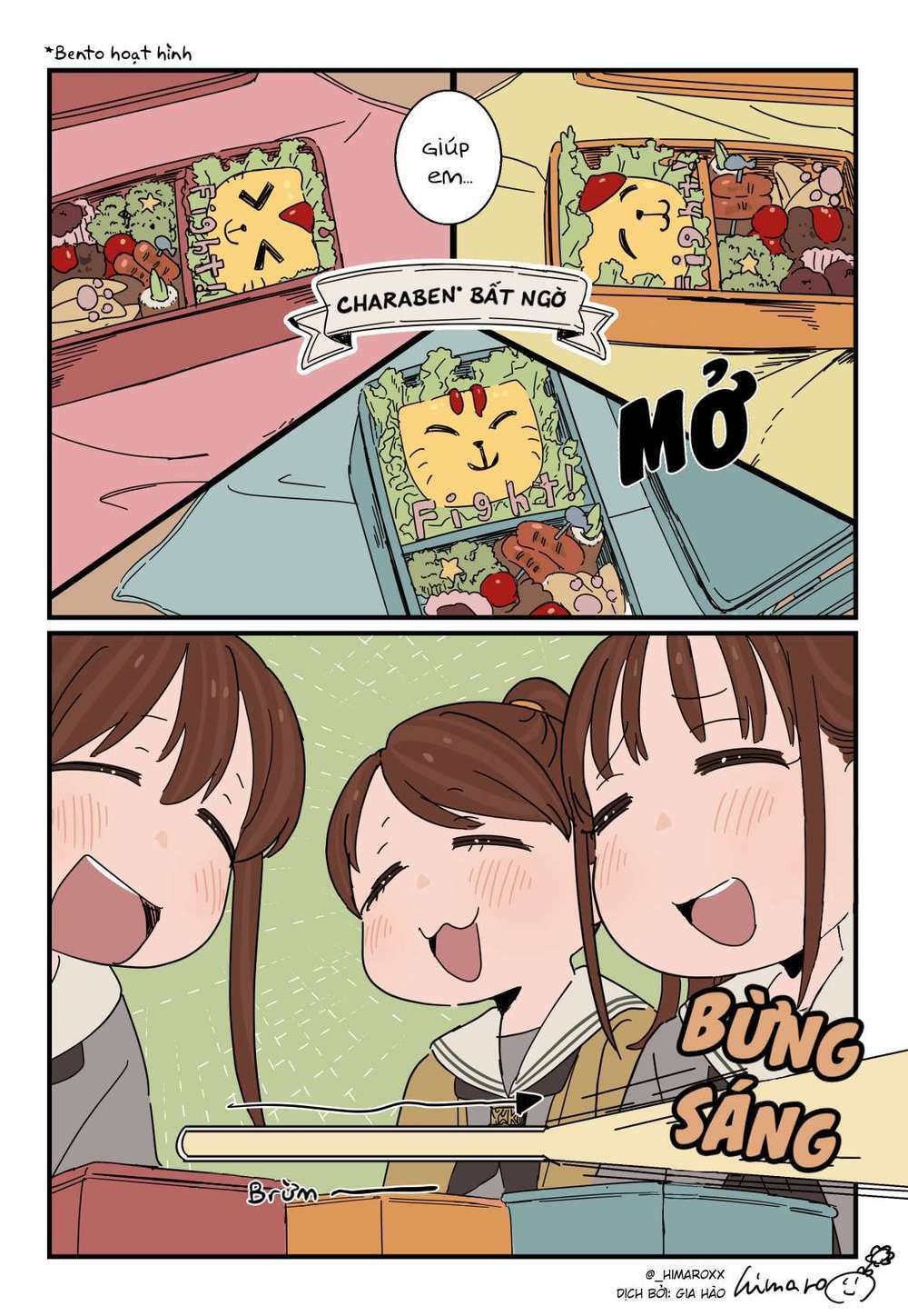 Anh Trai Cùng 3 Cô Em Gái Sinh Ba Chương 10 Ảnh 5
