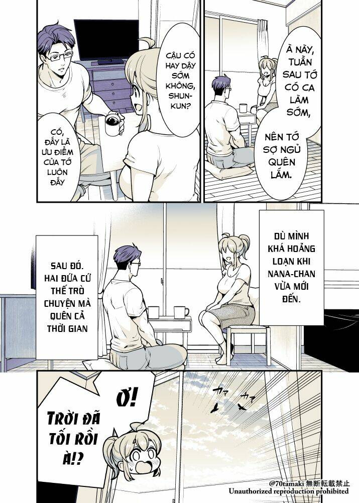 Osananajimi Ga Hisabisa Ni Saikai Shitara Otagai Kyonyuu Ni Natteta Chương 22 Ảnh 4