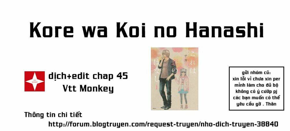 Kore Wa Koi No Hanashi Chương 42 Ảnh 2