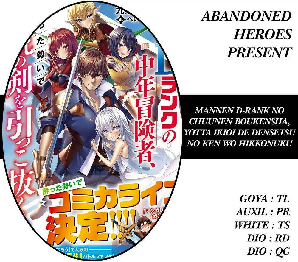 Mannen D-Rank No Chuunen Boukensha, Yotta Ikioi De Densetsu No Ken Wo Hikkonuku Chương 2 Ảnh 3