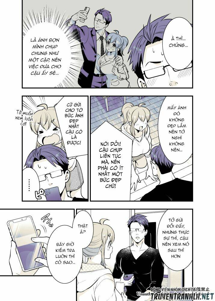 Osananajimi Ga Hisabisa Ni Saikai Shitara Otagai Kyonyuu Ni Natteta Chương 16 Ảnh 6