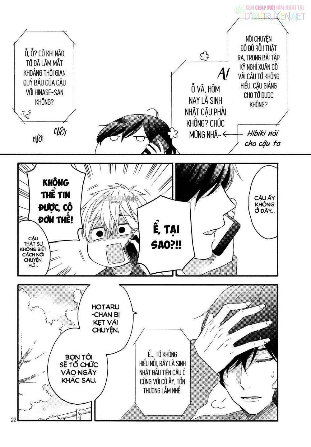 Hananoi-Kun Và Căn Bệnh Tình Yêu Chương 16 Ảnh 26
