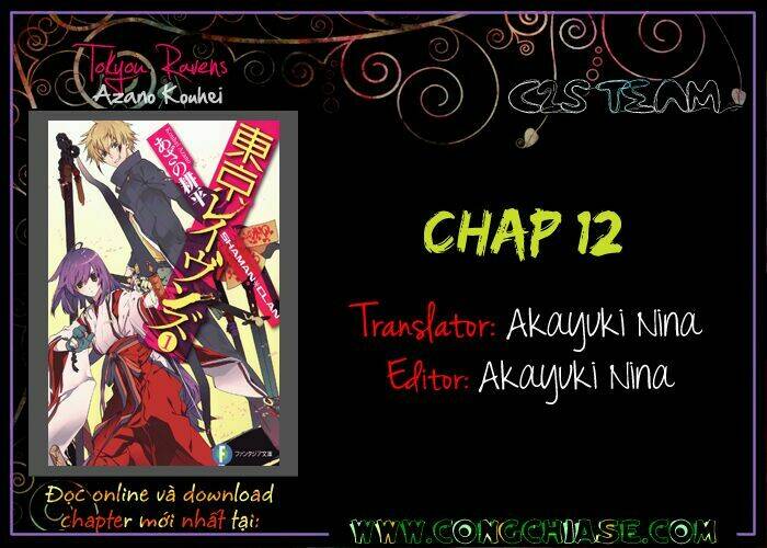 Tokyo Ravens Chương 12 Ảnh 39