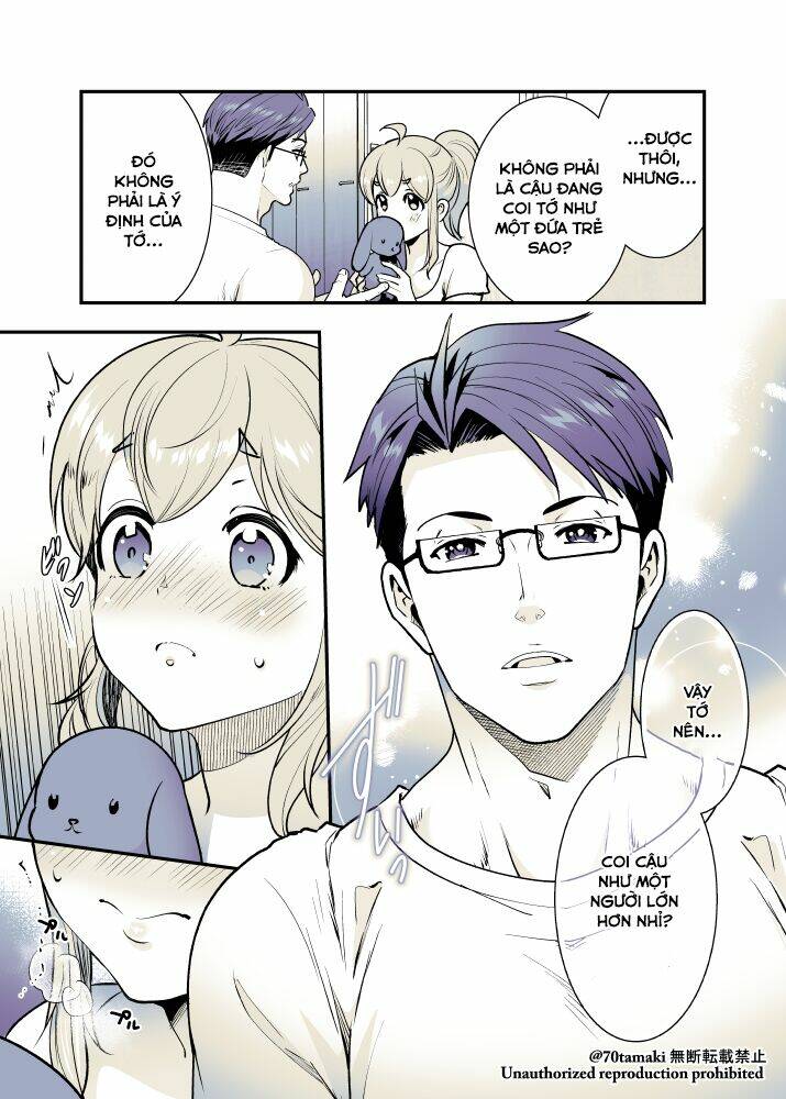 Osananajimi Ga Hisabisa Ni Saikai Shitara Otagai Kyonyuu Ni Natteta Chương 21 Ảnh 6