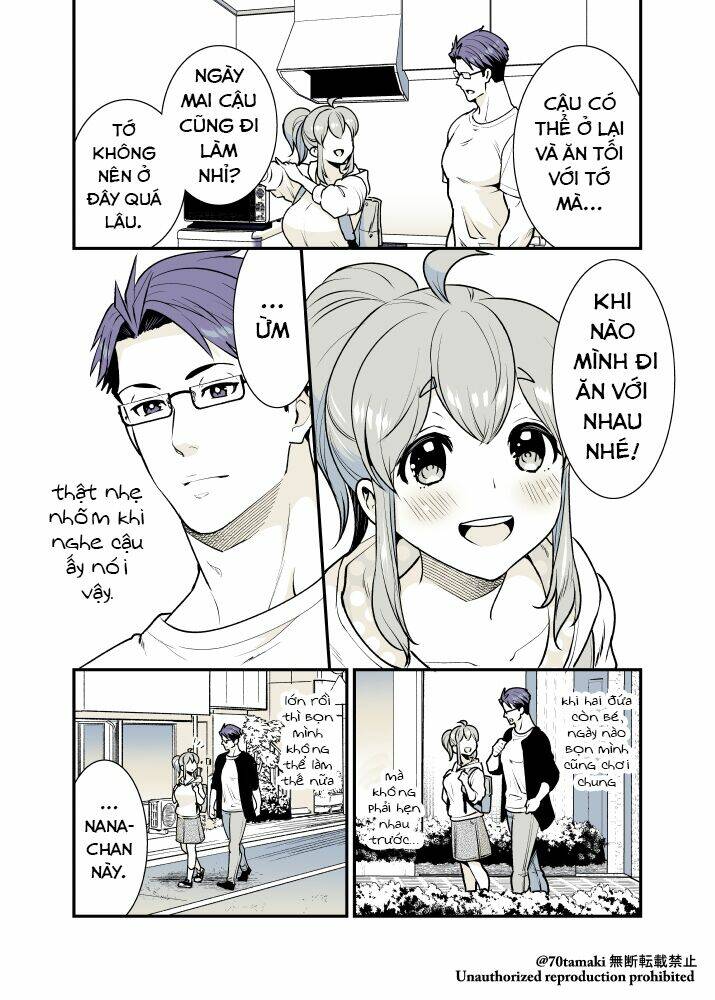 Osananajimi Ga Hisabisa Ni Saikai Shitara Otagai Kyonyuu Ni Natteta Chương 22 Ảnh 5