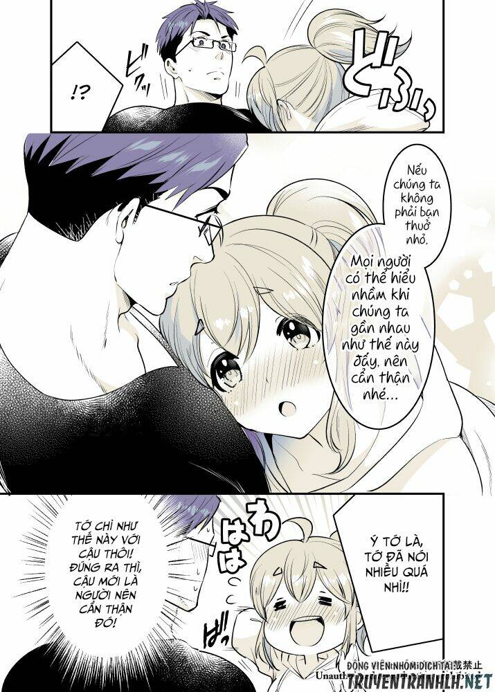 Osananajimi Ga Hisabisa Ni Saikai Shitara Otagai Kyonyuu Ni Natteta Chương 16 Ảnh 8