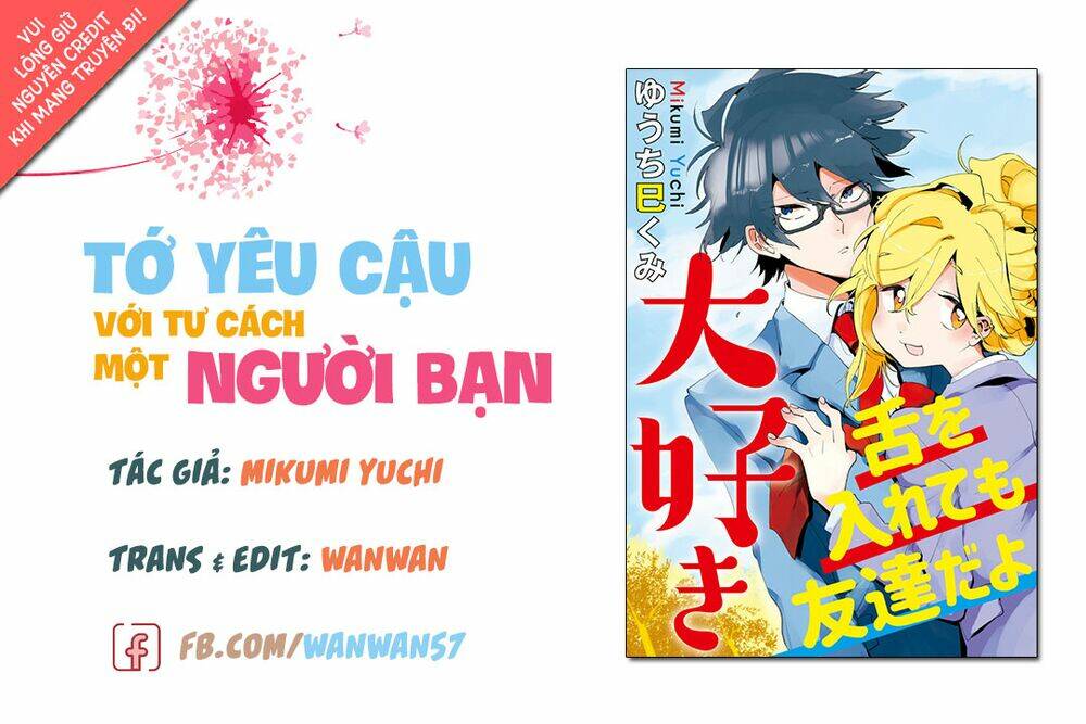 Tớ Yêu Cậu Với Tư Cách Một Người Bạn Chương 17 Ảnh 2