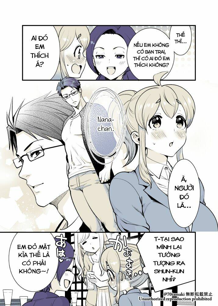 Osananajimi Ga Hisabisa Ni Saikai Shitara Otagai Kyonyuu Ni Natteta Chương 23 Ảnh 6
