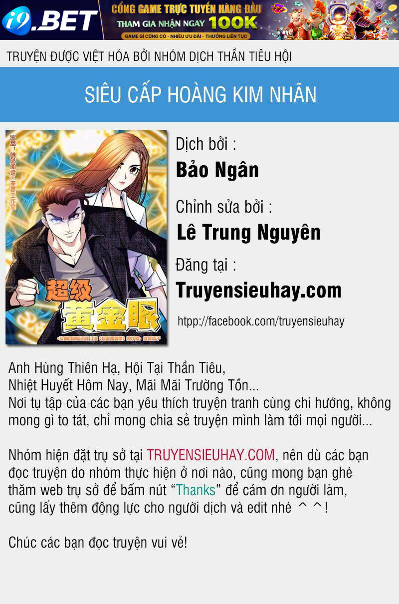 Siêu Cấp Hoàng Kim Nhãn Chương 46 Ảnh 2
