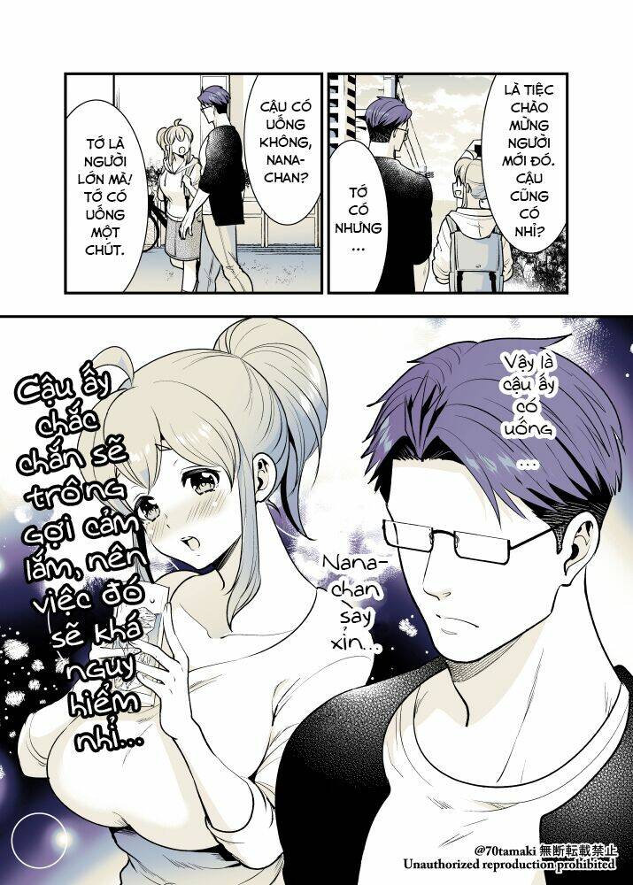 Osananajimi Ga Hisabisa Ni Saikai Shitara Otagai Kyonyuu Ni Natteta Chương 22 Ảnh 8