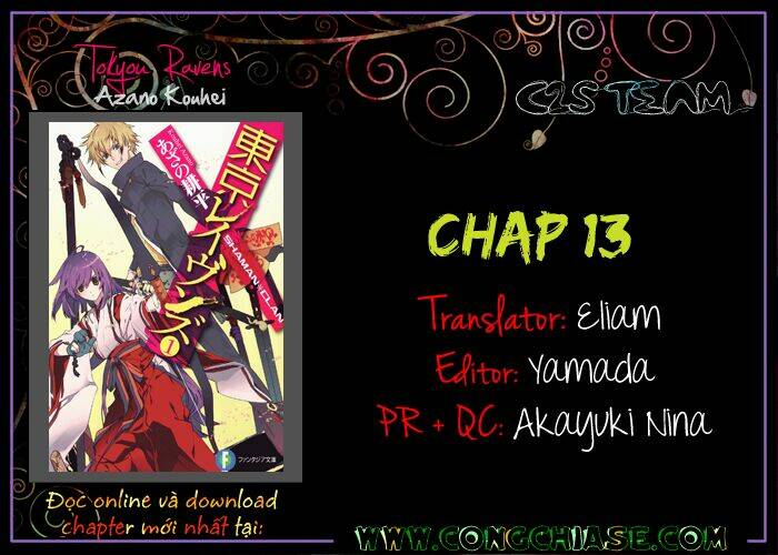 Tokyo Ravens Chương 13 Ảnh 35