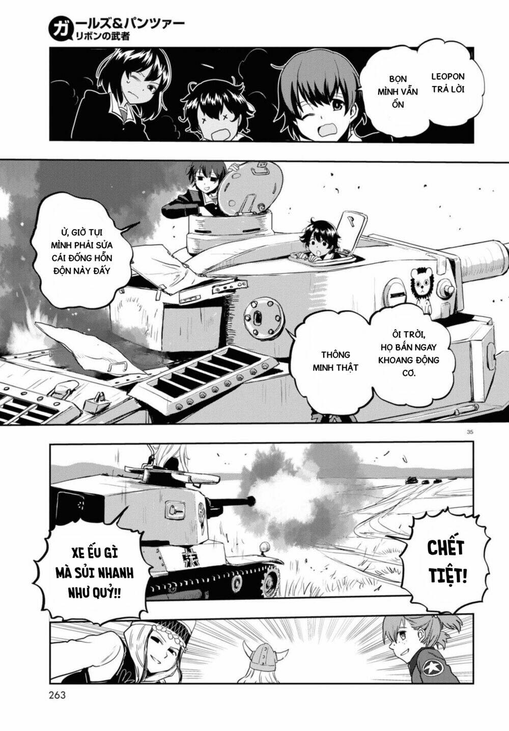 Girls Und Panzer: Ribbon No Musha Chương 58 Ảnh 36