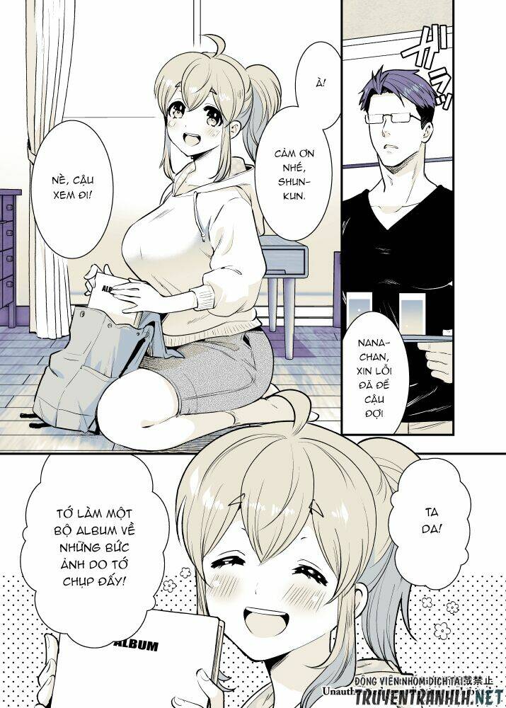 Osananajimi Ga Hisabisa Ni Saikai Shitara Otagai Kyonyuu Ni Natteta Chương 16 Ảnh 4