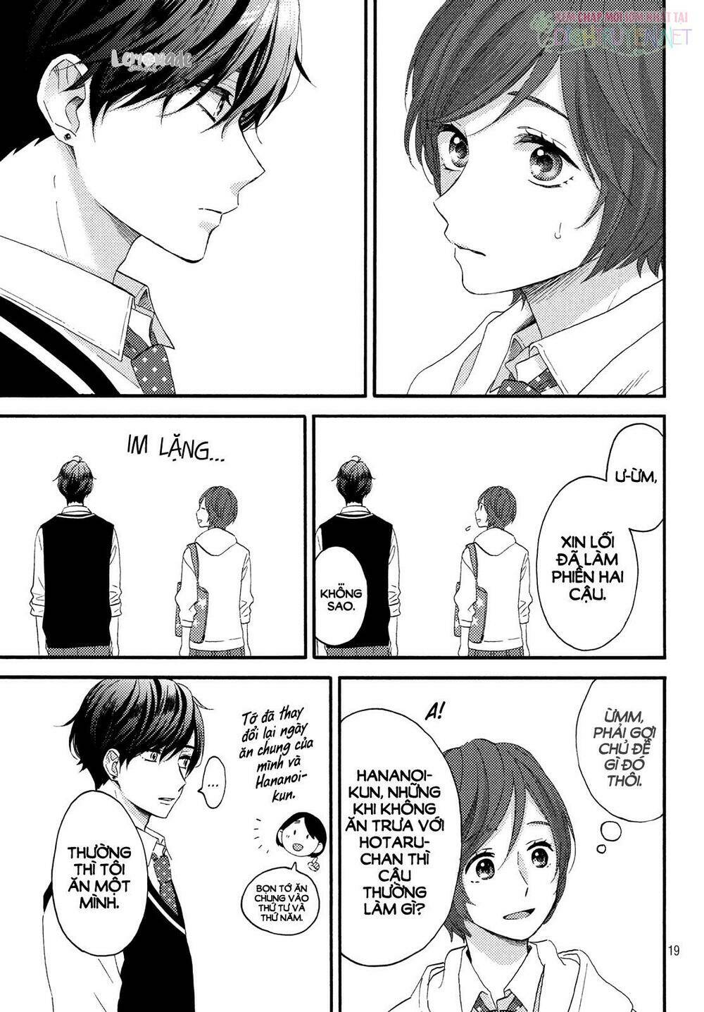 Hananoi-Kun Và Căn Bệnh Tình Yêu Chương 17 Ảnh 22
