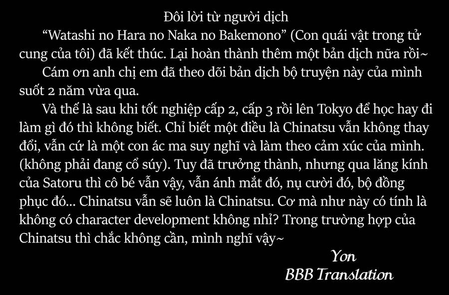 Con Quái Vật Trong Tử Cung Của Tôi Chương 60 Ảnh 20