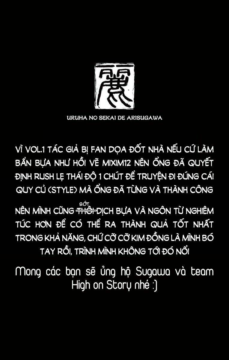 Arisugawa Ở Thế Giới "Tươi Đẹp" - Uruha No Sekai De Arisugawa Chương 10 Ảnh 3