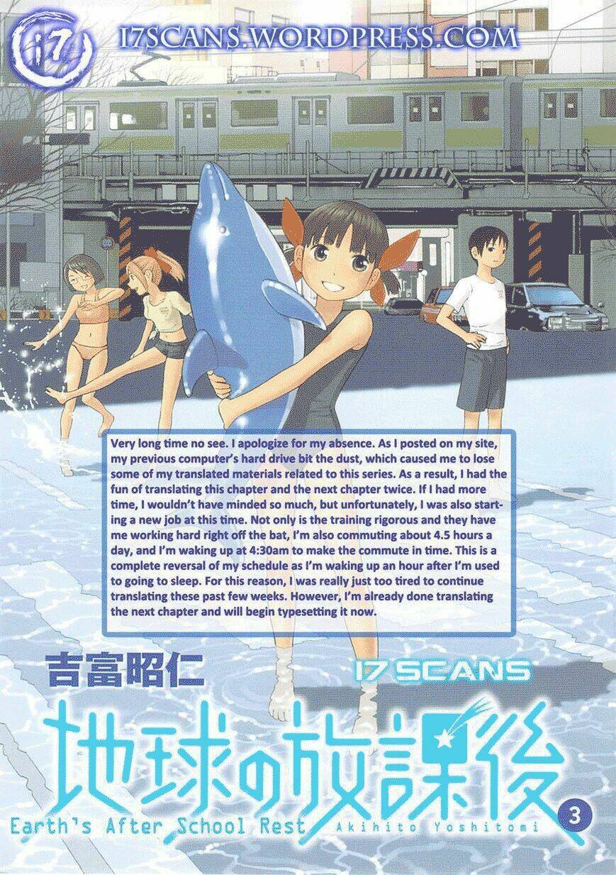 Chikyuu No Houkago Chương 15 Ảnh 35