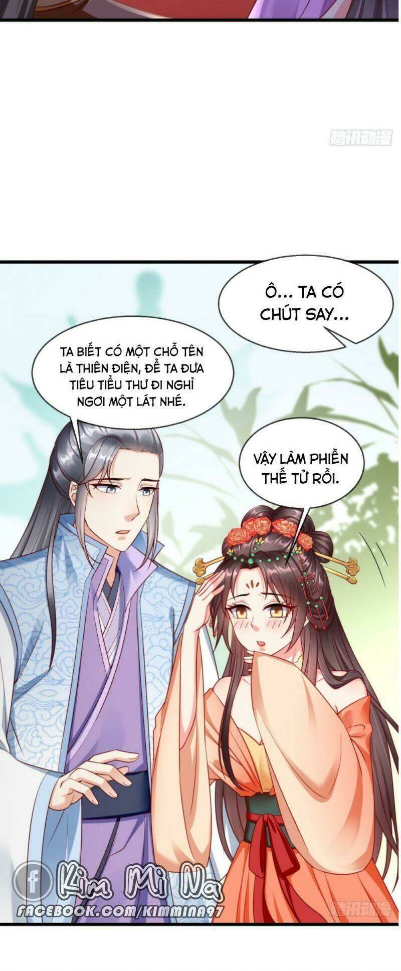 Vương Phi Là Đoá Bạch Liên Hoa Chương 24 Ảnh 19