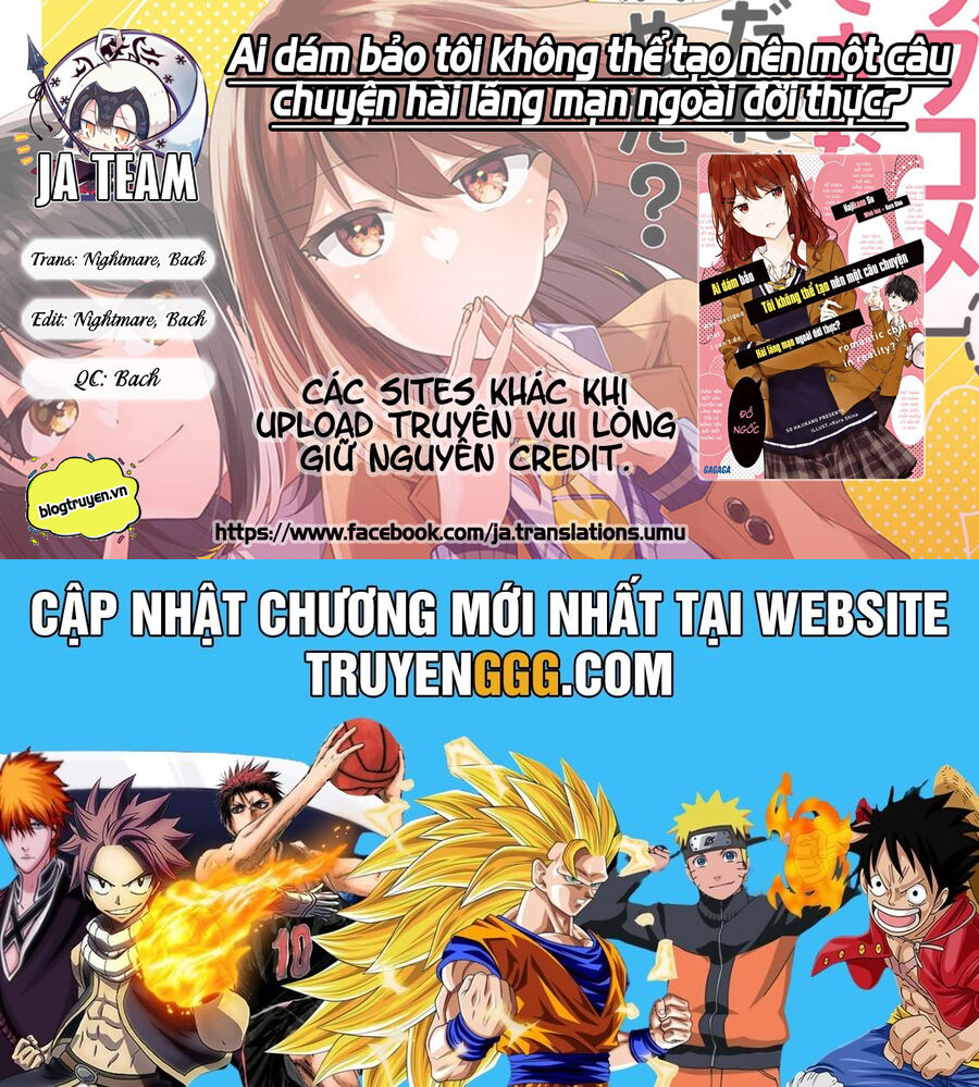 Ai Dám Bảo Tôi Không Thể Tạo Nên Một Câu Chuyện Hài Lãng Mạn Ngoài Đời Thực? Chương 13 Ảnh 46