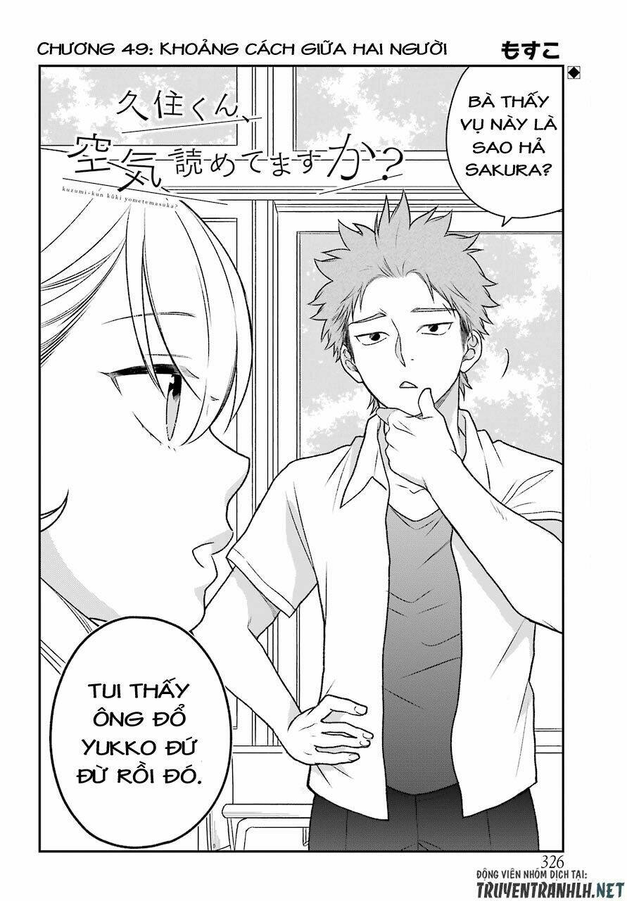 Kusumi-Kun, Kuuki Yometemasu Ka? Chương 49 Ảnh 5