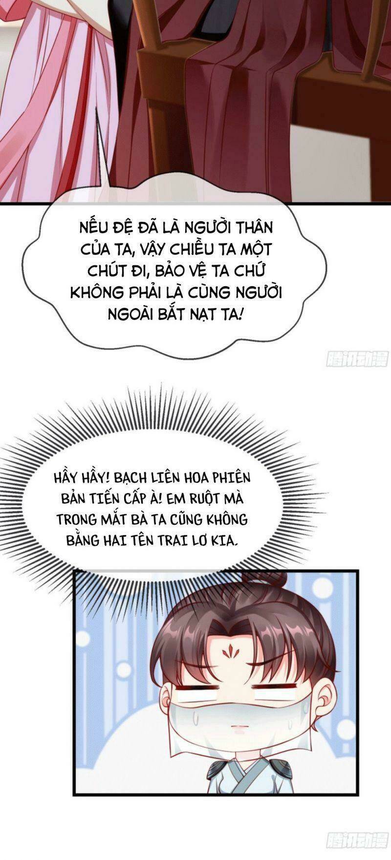 Vương Phi Là Đoá Bạch Liên Hoa Chương 21 Ảnh 8