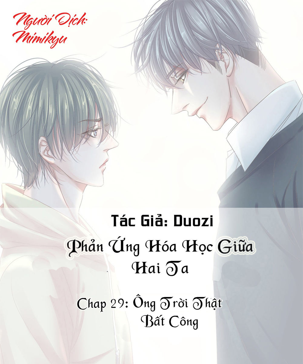Phản Ứng Hóa Học Giữa Hai Ta Chương 29 Ảnh 2