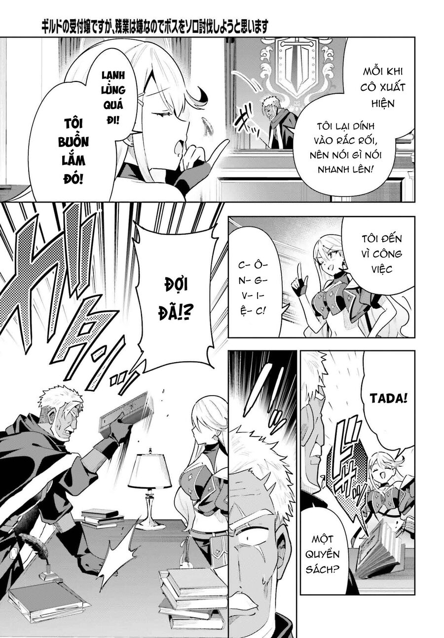 Guild No Uketsukejou Desu Ga, Zangyou Wa Iya Nanode Boss Wo Solo Toubatsu Shiyou To Omoimasu Chương 30 Ảnh 24