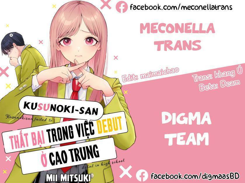 Kusunoki-San Wa Koukou Debut Ni Shippai Shite Iru Chương 2 Ảnh 2