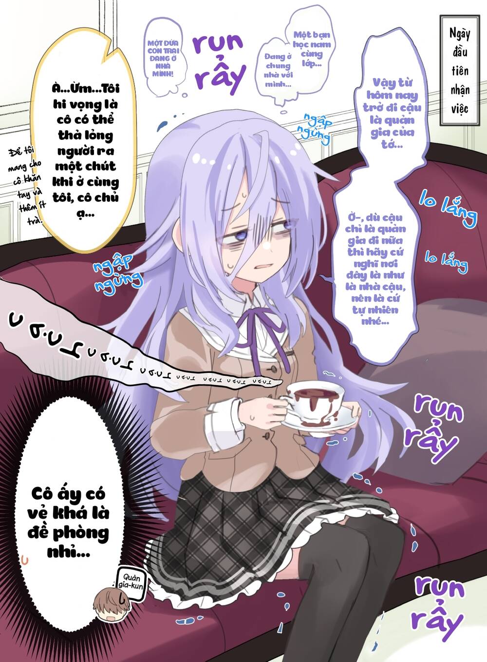 Tôi Trở Thành Quản Gia Của Cô Nàng Ủ Rũ Cùng Lớp Chương 2 Ảnh 3