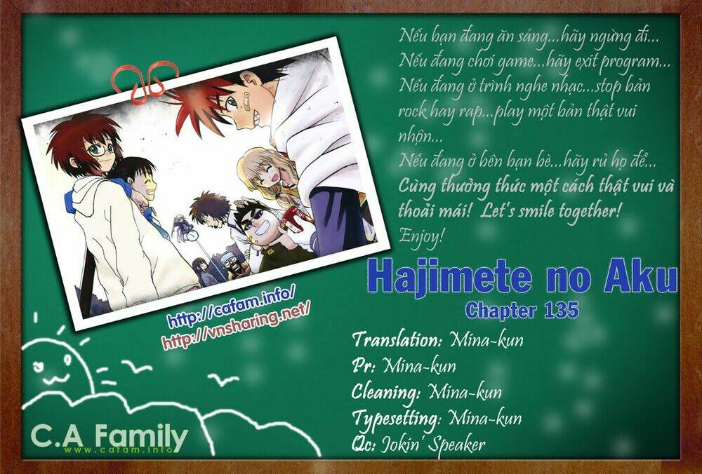 Hajimete No Aku Chương 135 Ảnh 3